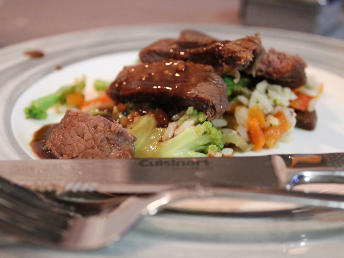 Venison Teriyaki Steak