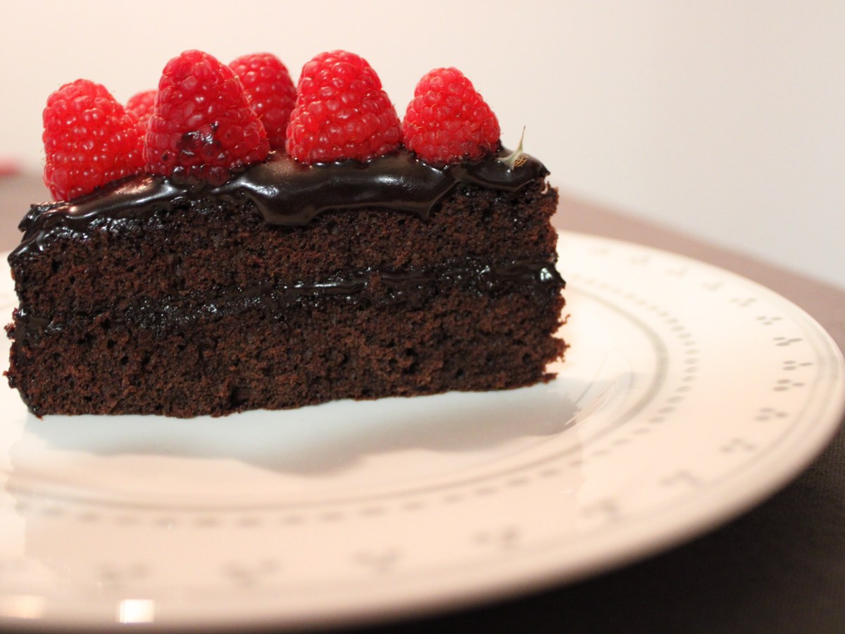 Rich Double Chocolate Cake